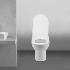 Round Toilet Seat Bidet Rear Non-electric Dual Nozzle Toilet Seat Attachment