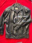 vintage*Women's*MARC by ANDREW MARC LEATHER JACKET*Lined*Black*Zip front*Size M — photo 1