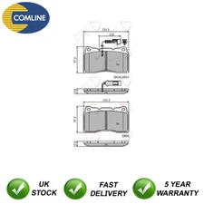 Brake Pads Set Front Allied Nippon Fits Alfa Romeo 159 2005-2012 166 1998-2007