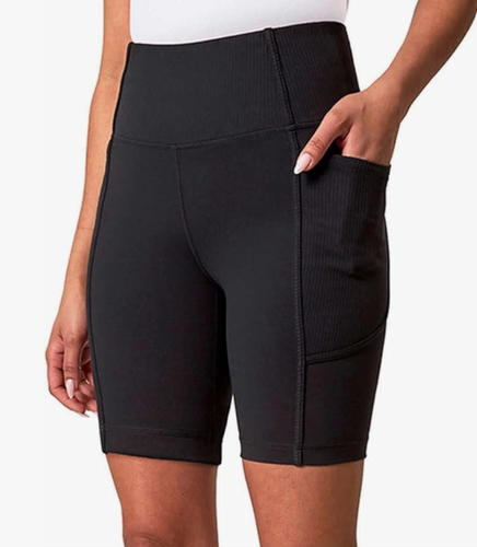 Short « pré-saison » Reebok pour femmes avec poches Tailles XS-2XL