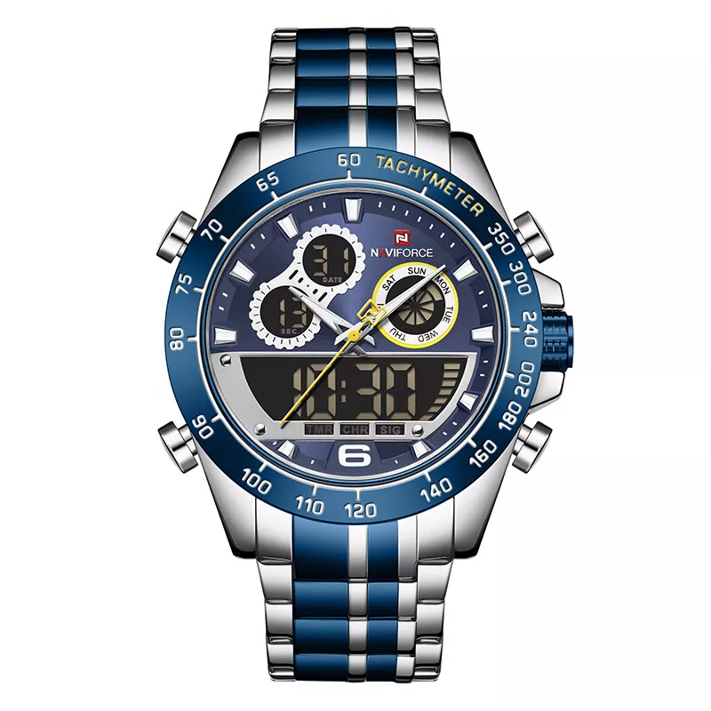 Naviforce gold shop watch
