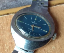 RARE Vintage LADIES WATCH jew 17  chaika chajka gull retro woman 