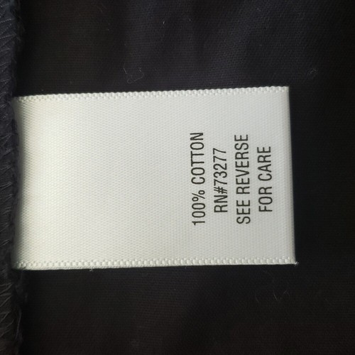 Elle A-Line Skirt Size 2 Black 100% Cotton Waist Tie Pockets Knee Length Pleats - Picture 7 of 8