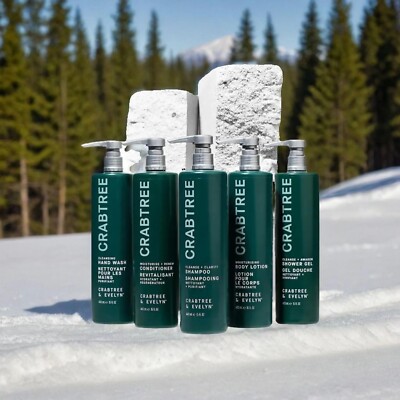 5 - Crabtree & Evelyn -Shampoo&Hand Wash&Conditioner&Body