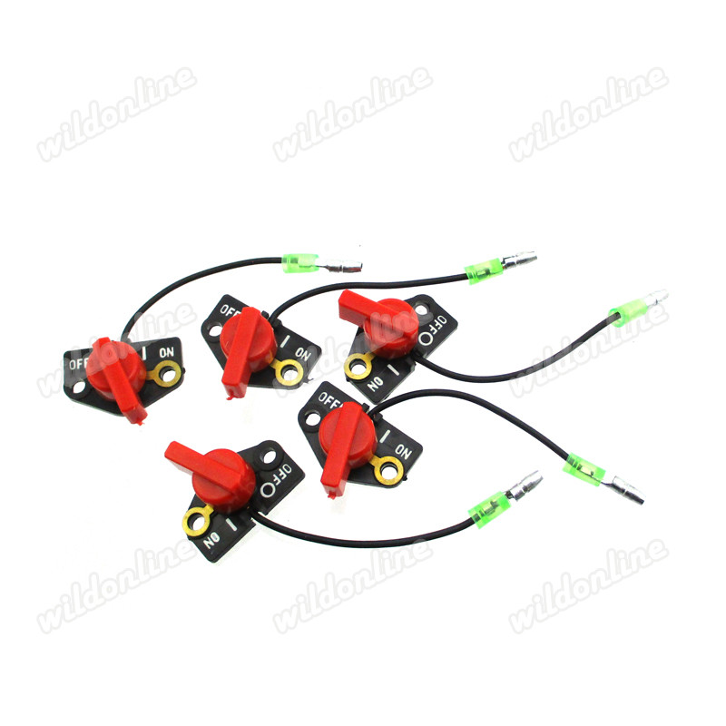 On/Off Kill Engine Stop Switch For ROBIN SUBARU EY28 EY27 EX21 EH36 ...