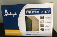 Slumberjack Fall River Multi-Layer Sleeping Bag - 35 Degrees - 35"x80" - CAMPING