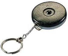 Lucky Line 43601 Key Bak Clip On Black 1 Per Card