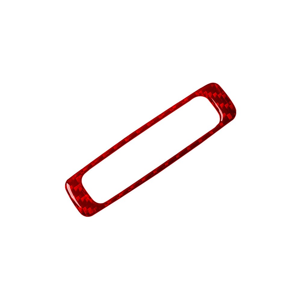 Red Carbon Fiber Inner Sunroof Handle Panel Trim Cover For Honda Accord