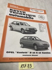Revue technique Opel COMBO