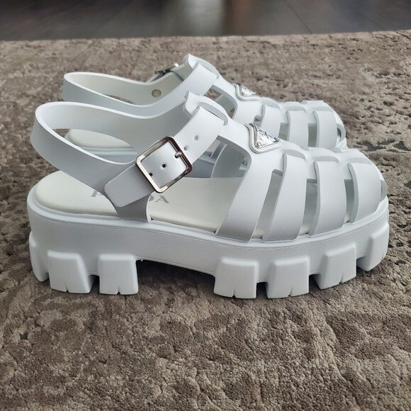 FROST PLATFORM SANDALS ホワイト　新品未使用　M 完売商品 $_57.JPG?set_id=880000500F
