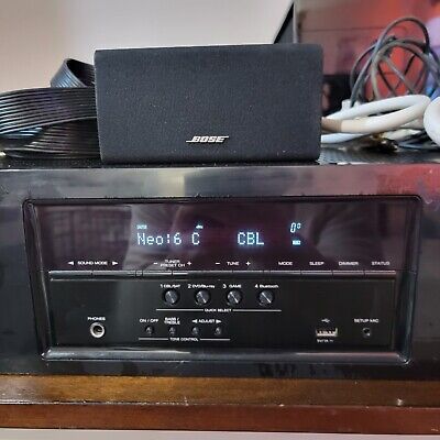 Bose Acoustimass 10 Series IV Theater System With Denon S510BT 4K Receiver
