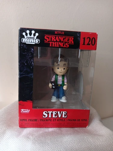Funko Minis Vinyl Stranger Things Season 4 (Steve) #120 New in Box Mini NIB Rare