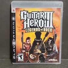 Guitar Hero III 3 Legends of Rock PlayStation 3 PS3 Complete Refurbished