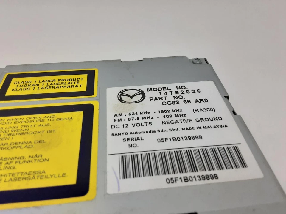 Mazda MAZDA 5 2005-2008 Radio Autoradio 14792026 - Bild 4 von 4