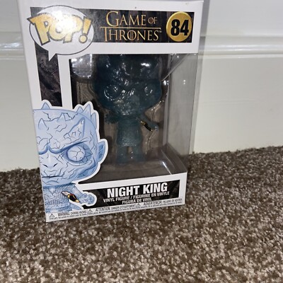 Funko Pop! Game Of Thrones Crystal Night King mit Dolch in der Truhe #84 - Brandneu
