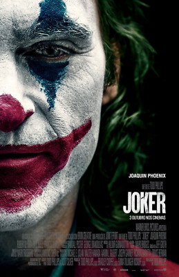AA2482 Joker Film By Todd Phillips 2019 Lead Movie Poster 11x17