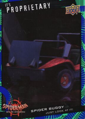 Spider-Man Into The Spider-Verse Its Propietary Card IP-9