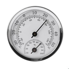 Temperature Humidity Meter Hygrometer Thermometer Analog Monitor Room Greenhouse