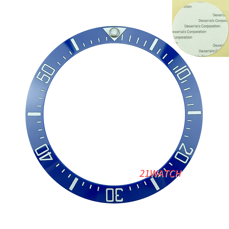 NEW 40mm Blue Ceramic Bezel Insert For Dweller Sea Style Watch