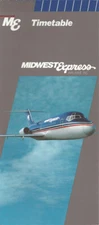 Midwest Express Airlines system timetable 10/1/86 [0124] Buy 4+ save 25%