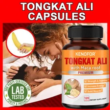 Maca Relieve Stress Sexual Desire Ginseng Male Energy for Men 120 Capsules