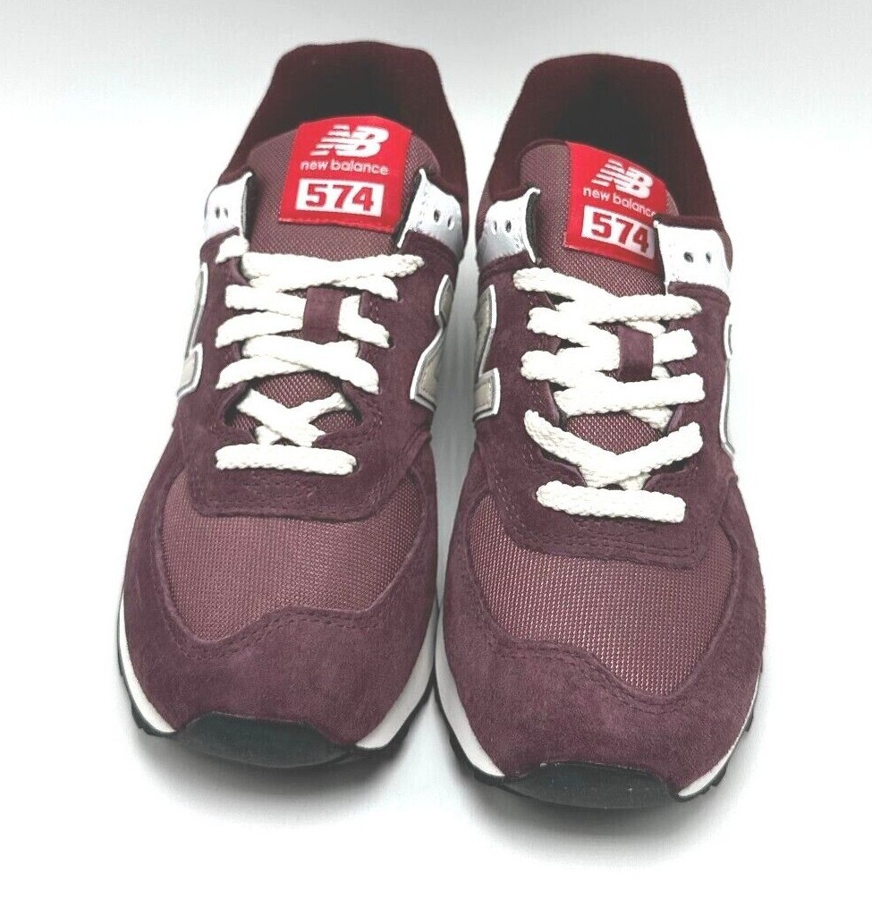Medical Devices Nb Granates 574 New Balance 574 Suede Maroon Grey