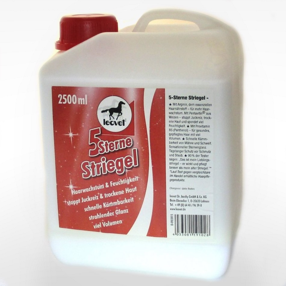 Leovet 5-Sterne-Striegel 2500 ml Premium Striegel 2,5 Liter Kanister -  17,96/l | eBay