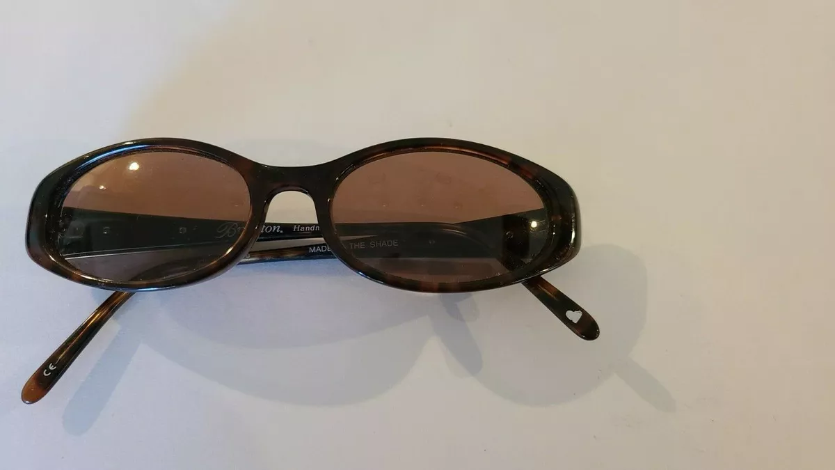 BRIGHTON Made In The Shade Sunglasses Designer Frames Tortoise Brown Silver Trim