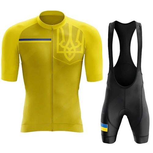 UKRAINE Cycling Jersey Kit | Ukrainian Bike Team Shirt | Summer Short Sleeve - Picture 10 of 14