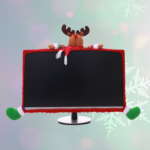 25 -35inch Set Di Decorazione Dello Schermo Computer Decorazioni Per Festivi - Photo 8/12