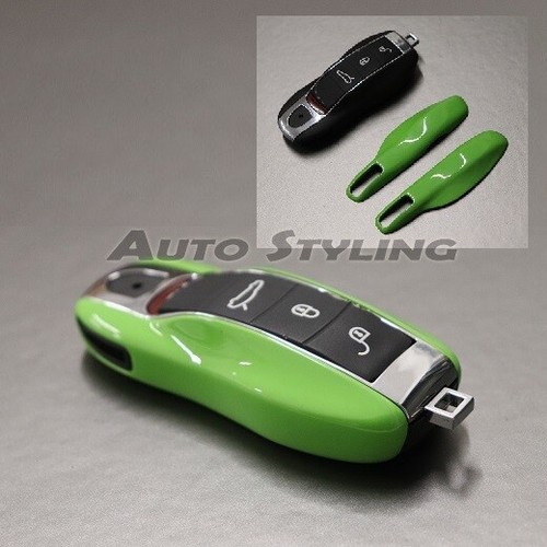 Cubierta de llave para estuche remoto Porsche llavero protección bolsa cuchillas laterales coche inteligente - Imagen 29 de 48