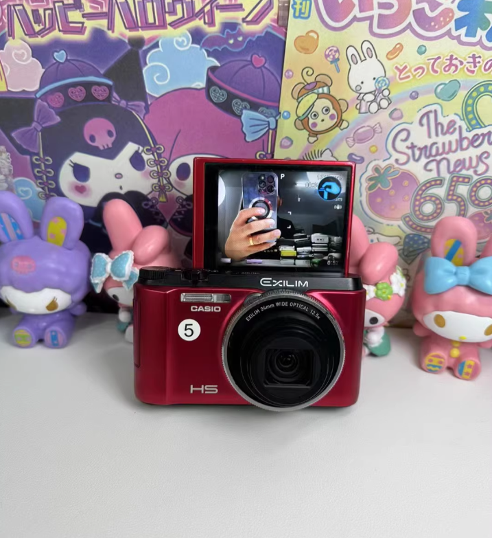 CASIO EX-ZR1000 Digital Camera1600w pixels 12.5x optical zoom Flip