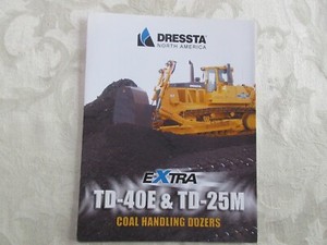 Dressta TD-40E & TD-25M Crawler Dozer Brochure 2009