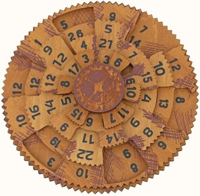 Project Genius Grecian Computer Mechanical Math Puzzle | Wooden Brainteaser 