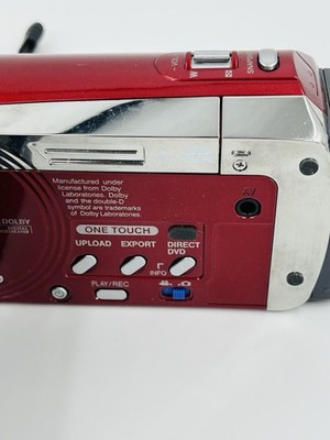 JVC Everio GZ-MS120RU Flash Media Camcorder Red UNTESTED AS-IS | eBay