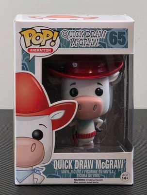 Funko Pop! Animation Quick Draw McGraw # 65 Vinyl Figure
