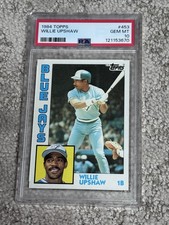 PSA 10 BASEBALL CARD 1984 TOPPS TORONTO BLUE JAYS WILLIE UPSHAW