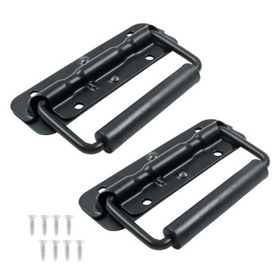 LifCratms 2Pcs Black Spring Loaded 122.5 x 41mm / 4.82'' x 1.61'' (L*W),