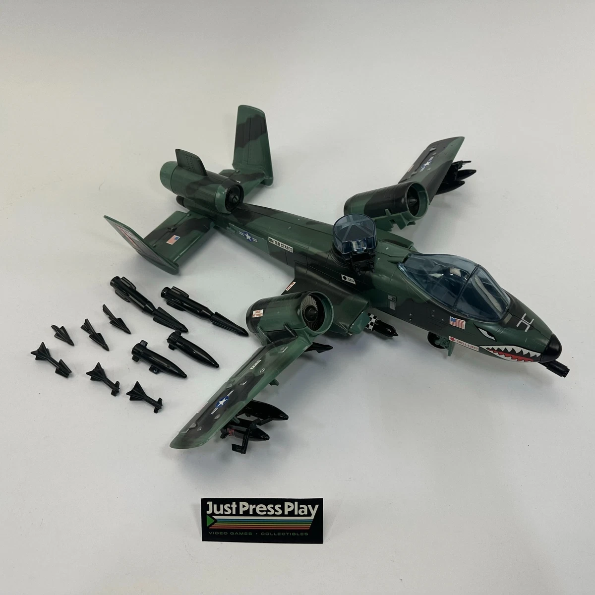 GI Joe Rattler - L'A10 Thunderbolt - Hasbro 1997 - Figurine Et Véhicule D'Occasion