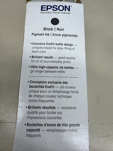 EPSON 502 Ink Bottle ( 127ml ) Black - Genuine Exp 2028 - Picture 4 of 6