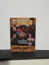 2010 Topps UFC Series 4 Maynard vs Diaz UFC Fight Night 20 Poster Card FPR-UFN20
