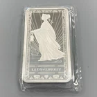 Pamp 10 Ounce .999 Fine Silver Lady of Liberty Bar sealed L24751