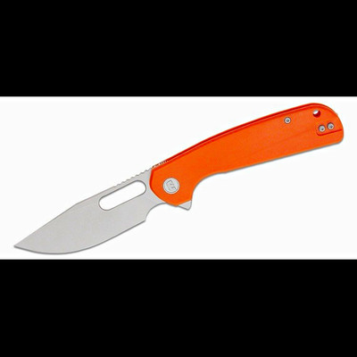 CRKT Mah-Hawk 6535 Liong Mah Orange D2 Assisted Folding Knife   NEW IN BOX