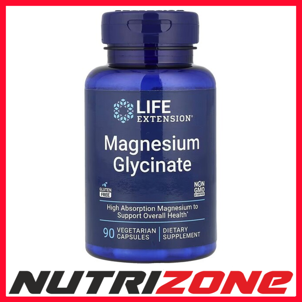 Life Extension Magnesium Glycinate 105mg - 90 vcaps