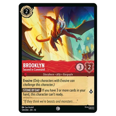 Lorcana - Whispers in the Well - Brooklyn - Second in Command (Common) - 120/204
