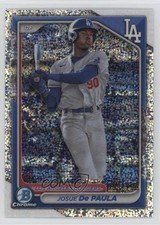 2024 Bowman Chrome Prospects Speckle Refractor /299 Josue De Paula #BCP-12 07i7