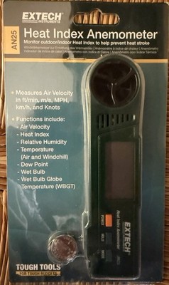 EXTECH AN25 / AN25- Heat Index Anemometer