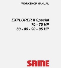 Same Explorer 2 Special 70 75 80 85 Manuale di servizio officina