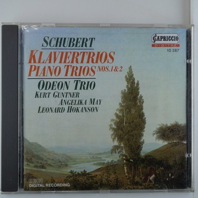 Schubert   Piano Trios 1&2 CD 1991 Classical Capriccio Digital