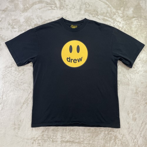 Drew House Mascot Tee Black Cotton Men's Short Sleeve T-Shirt Size Medium - EUC